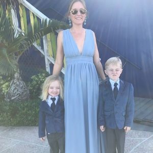 Lulus Heavenly Hues XS dress light blue